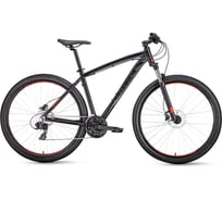 Велосипед FORWARD NEXT 29 3.0 disc, рост 17, 2018-2019, черный матовый, RBKW9M69R004