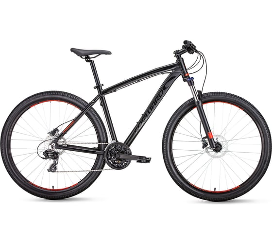 Велосипед FORWARD NEXT 29 3.0 disc, рост 17, 2018-2019, черный матовый, RBKW9M69R004