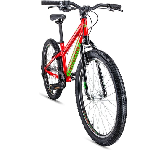 Велосипед FORWARD TITAN 24 1.0 рост 13, 2018-2019, красный, RBKW91N47004