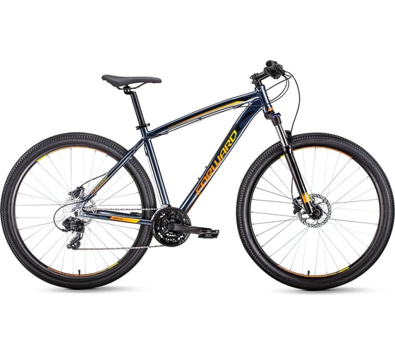 Велосипед FORWARD NEXT 29 3.0 disc, рост 17, 2018-2019, серый/оранжевый, RBKW9M69R005 1