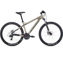 Велосипед FORWARD QUADRO 27,5 2.0 disc рост 17, 2019-2020, бежевый матовый RBKW0M67R009