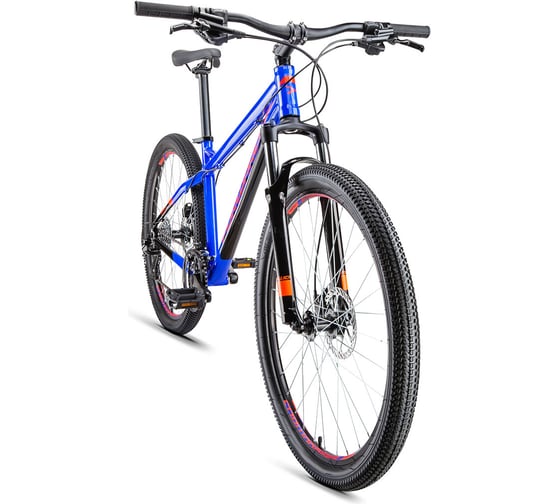 Велосипед FORWARD QUADRO 27,5 3.0 disc рост 17, 2018-2019, синий RBKW9M67R018