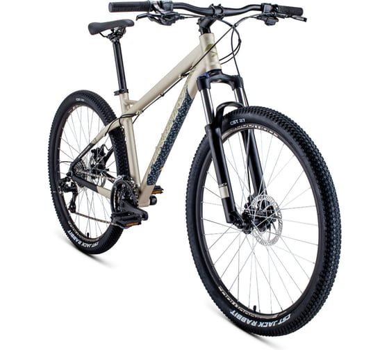 Велосипед FORWARD QUADRO 27,5 2.0 disc рост 19, 2019-2020, бежевый матовый RBKW0M67R025