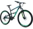 Велосипед FORWARD RAPTOR 27,5 2.0 disc рост 18, 2019-2020, черный/бирюзовый RBKW0SN7P015 2