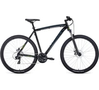 Велосипед FORWARD NEXT 29 2.0 disc, рост 21, 2019-2020, черный, RBKW0M69R014