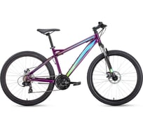Велосипед FORWARD FLASH 26 2.0 disc рост 15, 2018-2019, фиолетовый RBKW9MN6Q020