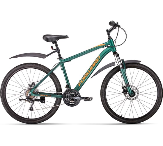 Велосипед FORWARD HARDI 26 2.0 disc рост 17, 2018-2019, зеленый RBKW9M66Q010 1