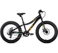 Велосипед FORWARD BIZON MICRO 20, рост 11, 2019-2020, черный/желтый, RBKW0W607002