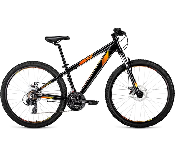 Велосипед FORWARD TORONTO 26 2.0 disc рост 14, 2018-2019, черный RBKW9M66Q002