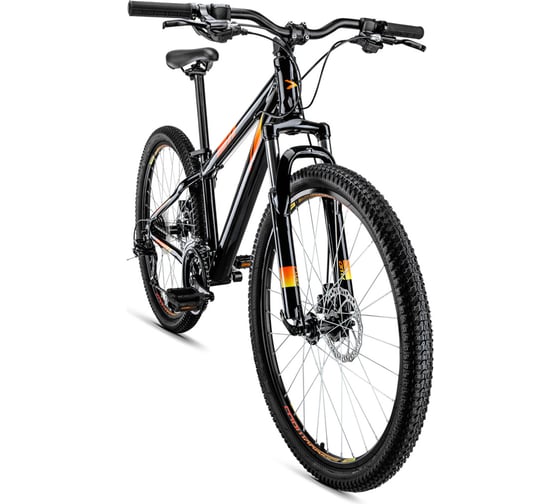 Велосипед FORWARD TORONTO 26 2.0 disc рост 14, 2018-2019, черный RBKW9M66Q002