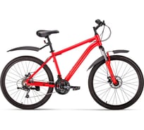 Велосипед FORWARD HARDI 26 2.0 disc рост 17, 2019-2020, красный RBKW0M66Q008