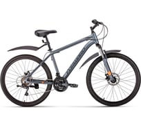 Велосипед FORWARD HARDI 26 2.0 disc рост 17, 2019-2020, серый матовый RBKW0M66Q007