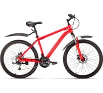 Велосипед FORWARD HARDI 26 2.0 disc рост 17, 2018-2019, красный RBKW9M66Q008