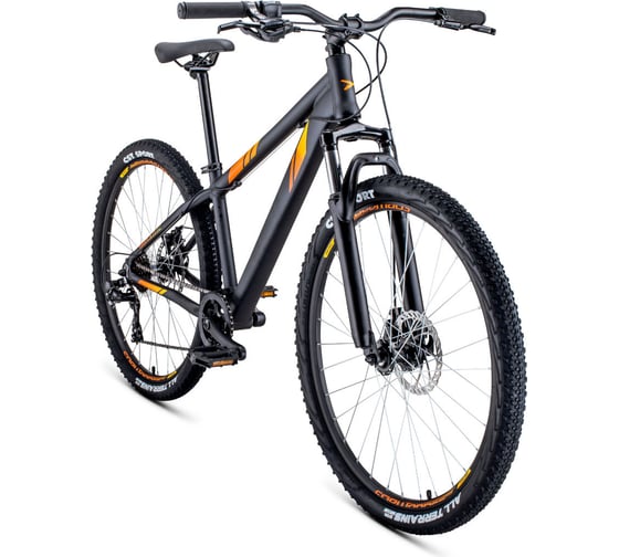 Велосипед FORWARD TORONTO 26 2.0 disc рост 14, 2019-2020, черный RBKW0M667002