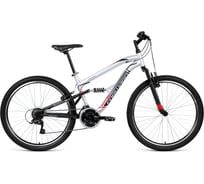 Велосипед FORWARD BENFICA 26 1.0, рост 18, 2018-2019, серый матовый RBKW9SN6P006