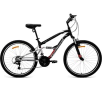 Велосипед FORWARD BENFICA 26 1.0, рост 18, 2018-2019, черный матовый RBKW9SN6P005