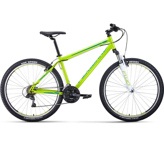 Велосипед FORWARD SPORTING 27.5 1.0, рост 17, 2019-2020, зеленый/бирюзовый RBKW0MN7Q016