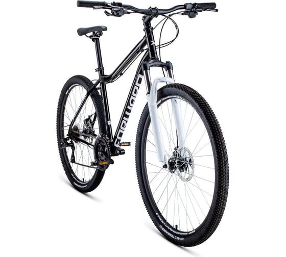 Велосипед FORWARD SPORTING 29 2.0 disc, рост 19, 2019-2020, черный/белый RBKW0MN9Q009