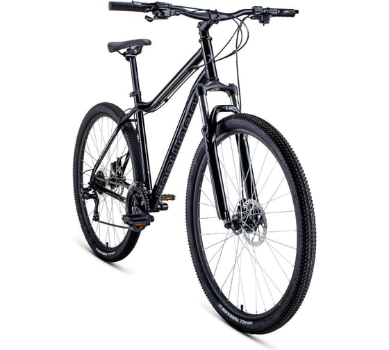 Велосипед FORWARD SPORTING 29 2.0 disc, рост 17, 2019-2020, черный RBKW0MN9Q002