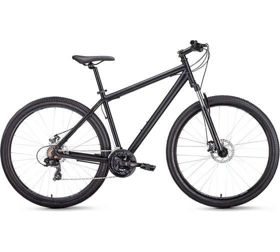 Велосипед FORWARD SPORTING 29 2.1 disc, рост 21, 2019-2020, черный RBKW0MN9Q021