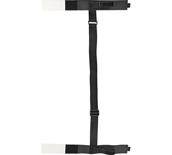 Связки для горных лыж и палок White Owl MSB_999-506, обхват 50 мм, лямка 40 мм, черный W113011