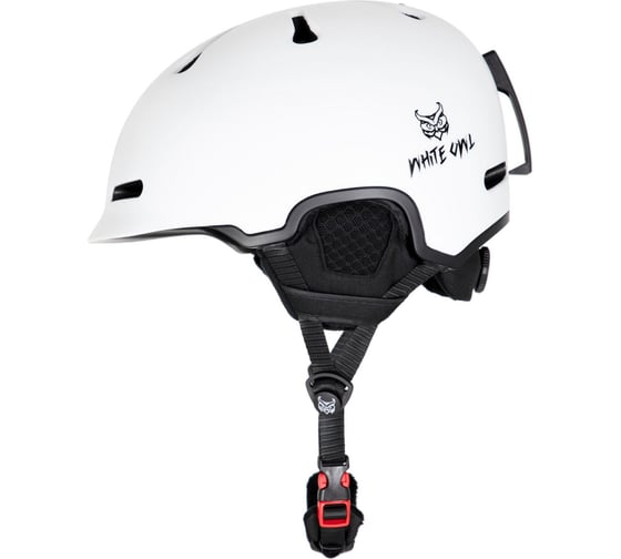 Зимний шлем White Owl HK003, L/58-61 см, белый W112462