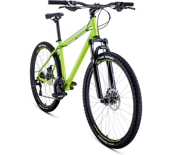 Велосипед FORWARD SPORTING 27.5 2.0 disc, рост 17, светло-зеленый/серый RBKW0MN7Q024