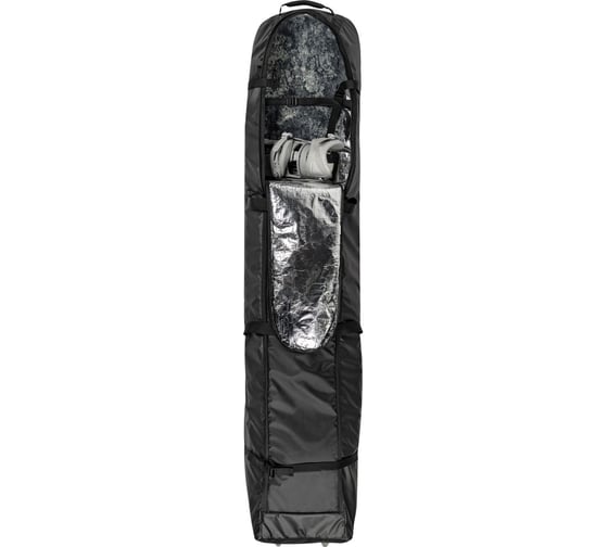Чехол на колесах для горных лыж и сноубордов White Owl SBC_999-069, 176x30x20 см, черный W113036
