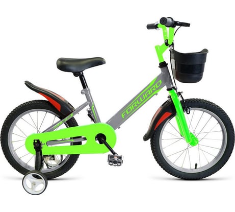 Велосипед FORWARD NITRO 18, 2019-2020, серый, RBKW0LNH1009