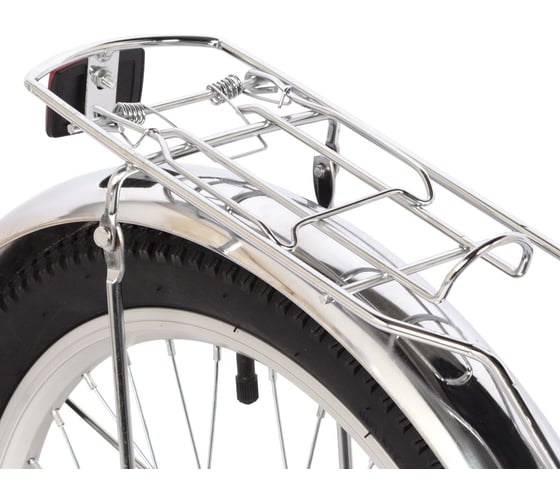 Складной велосипед FOXX 20" SHIFT, красный, тормоз нож, двойной обод, багажник 20SF.SHIFT.RD4