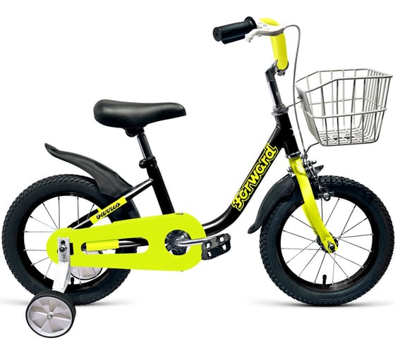Велосипед FORWARD BARRIO 14, 2018-2019, черный RBKW9LNF1009