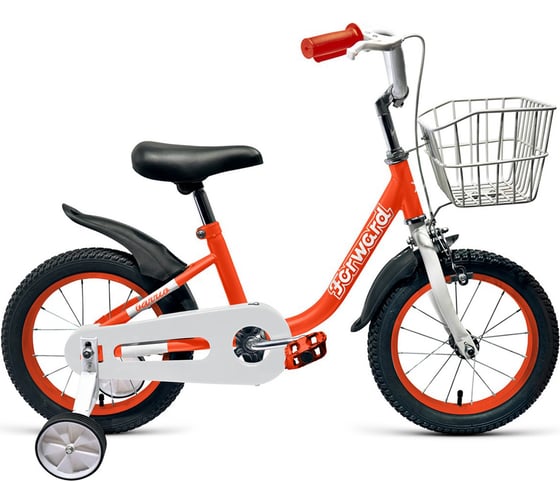 Велосипед FORWARD BARRIO 14, 2018-2019, красный RBKW9LNF1010