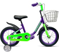 Велосипед FORWARD BARRIO 14, 2018-2019, фиолетовый RBKW9LNF1014