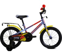 Велосипед FORWARD METEOR 12 2019-2020, серо-голубой/красный RBKW0LNE1018