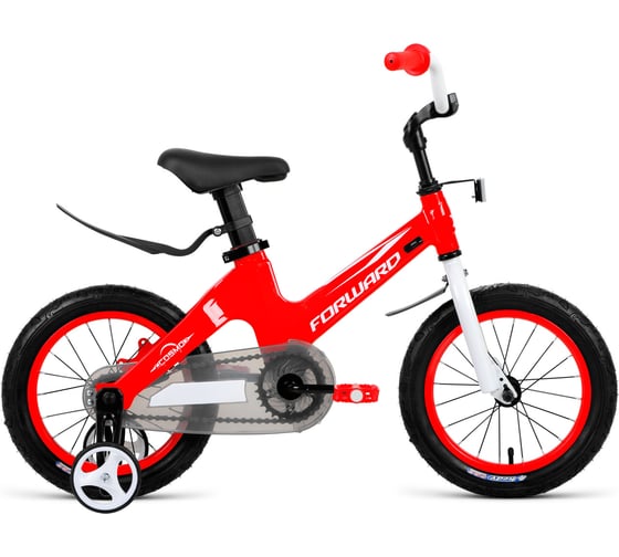 Велосипед FORWARD COSMO 12, 2018-2019, красный RBKW9L6E1003