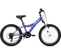Велосипед FORWARD DAKOTA 20 2.0 рост 10.5, 2018-2019, фиолетовый/синий RBKW91N06005