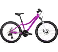 Велосипед FORWARD SEIDO 24 2.0 disc рост 13, 2018-2019, фиолетовый RBKW9664Q003