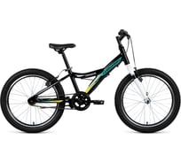 Велосипед FORWARD COMANCHE 20 1.0 рост 10.5, 2018-2019, черный/зеленый RBKW91601002