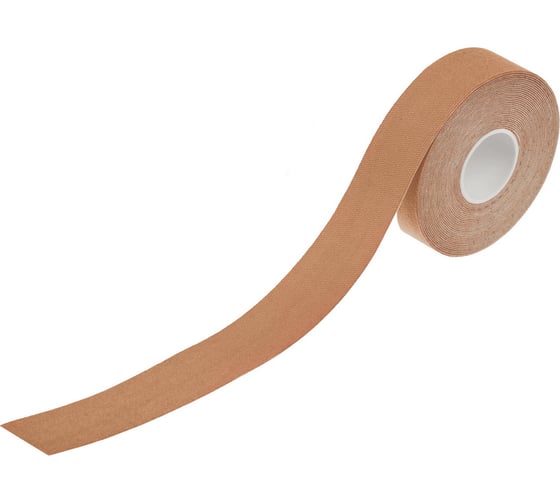 Кинезио тейп BRADEX 5 м x 2.5 см, бежевый SF 1009