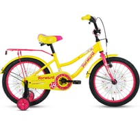 Велосипед FORWARD FUNKY 18, 2019-2020, желтый/фиолетовый, RBKW0LNH1035
