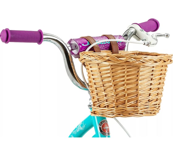 Детский велосипед Schwinn Elm 12 + корзина, teal S0261RUB