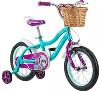 Детский велосипед Schwinn Elm Elm 14 + корзина, teal S0403RUB