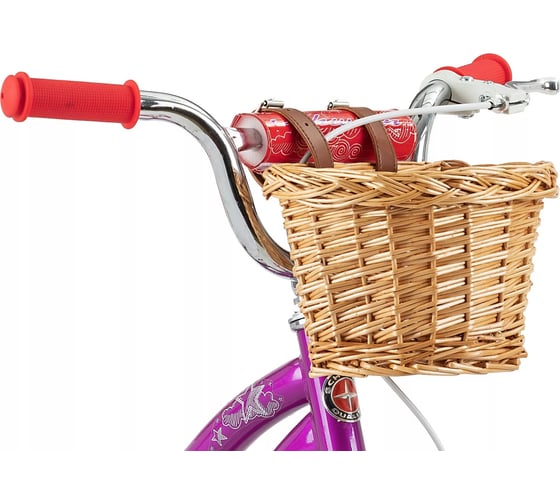 Детский велосипед Schwinn Elm 14 + корзина, purpule/white S0403RUA