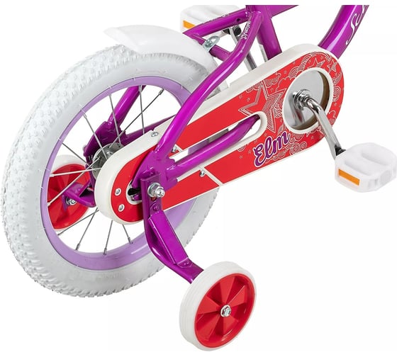 Детский велосипед Schwinn Elm 14 + корзина, purpule/white S0403RUA