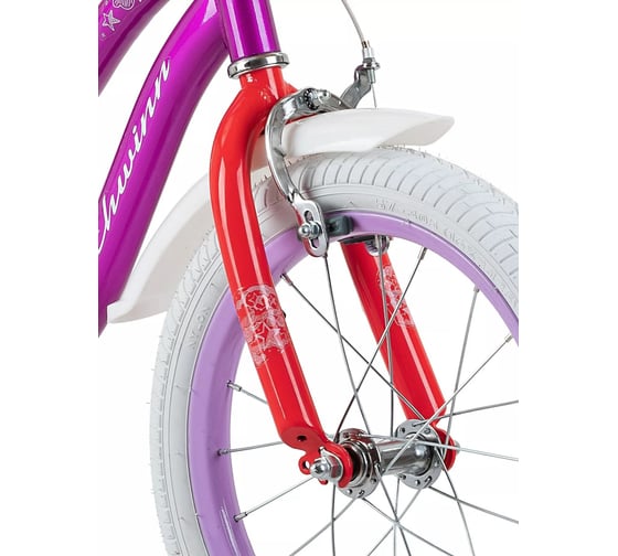 Детский велосипед Schwinn Elm 16 + корзина, purpule/white S0615RUC