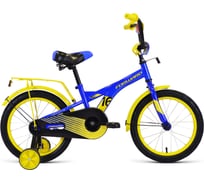 Велосипед FORWARD CROCKY 18, 2019-2020, синий/желтый, RBKW0LNH1025