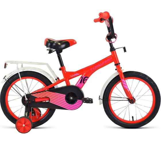 Велосипед FORWARD CROCKY 18, 2019-2020, красный/фиолетовый, RBKW0LNH1028