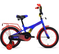 Велосипед FORWARD CROCKY 18, 2019-2020, синий/красный, RBKW0LNH1024