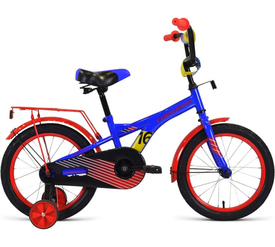 Велосипед FORWARD CROCKY 18, 2019-2020, синий/красный, RBKW0LNH1024