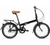 Велосипед FORWARD ENIGMA 20 3.2, рост 11, 2018-2019, черный матовый, RBKW9Y203004